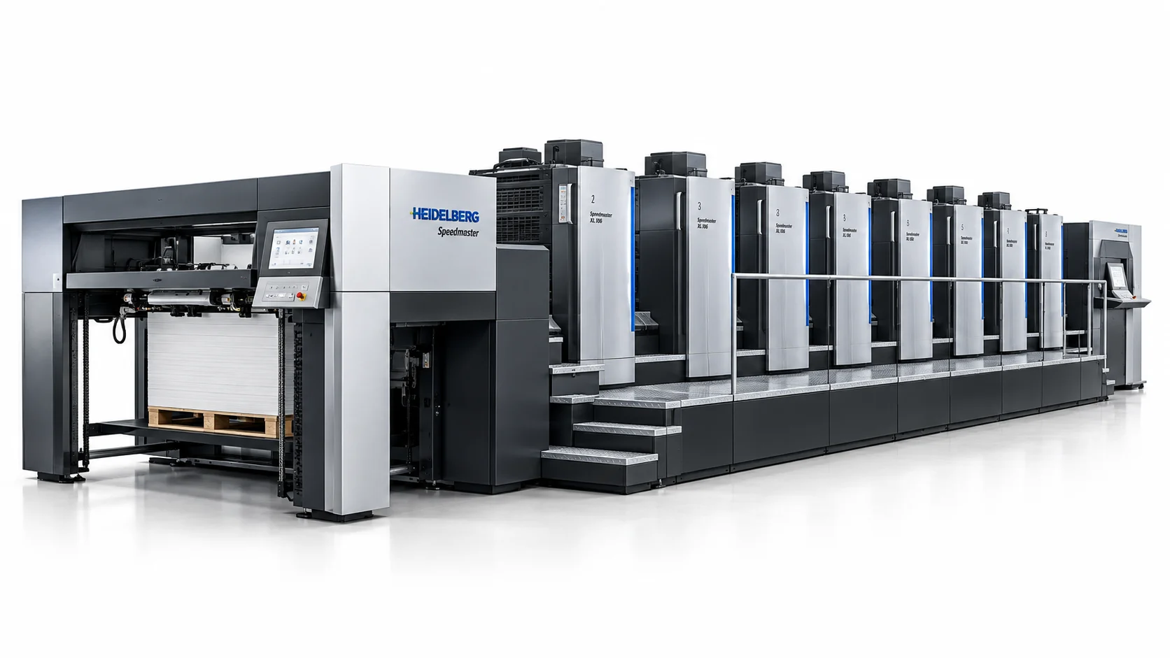 HEIDELBERG Speedmaster sheetfed offset printing press