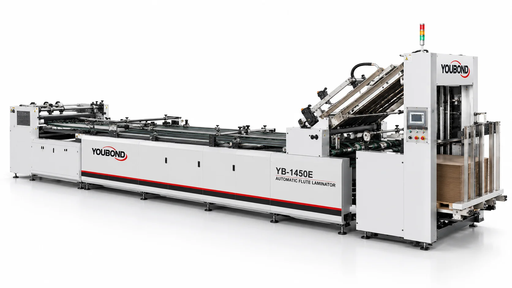 YOUBOND flute laminating machine