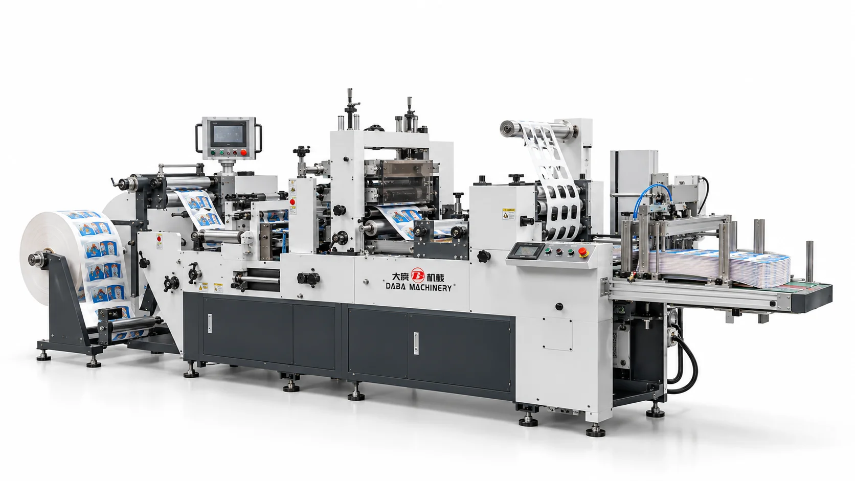 IML label die cutting machine