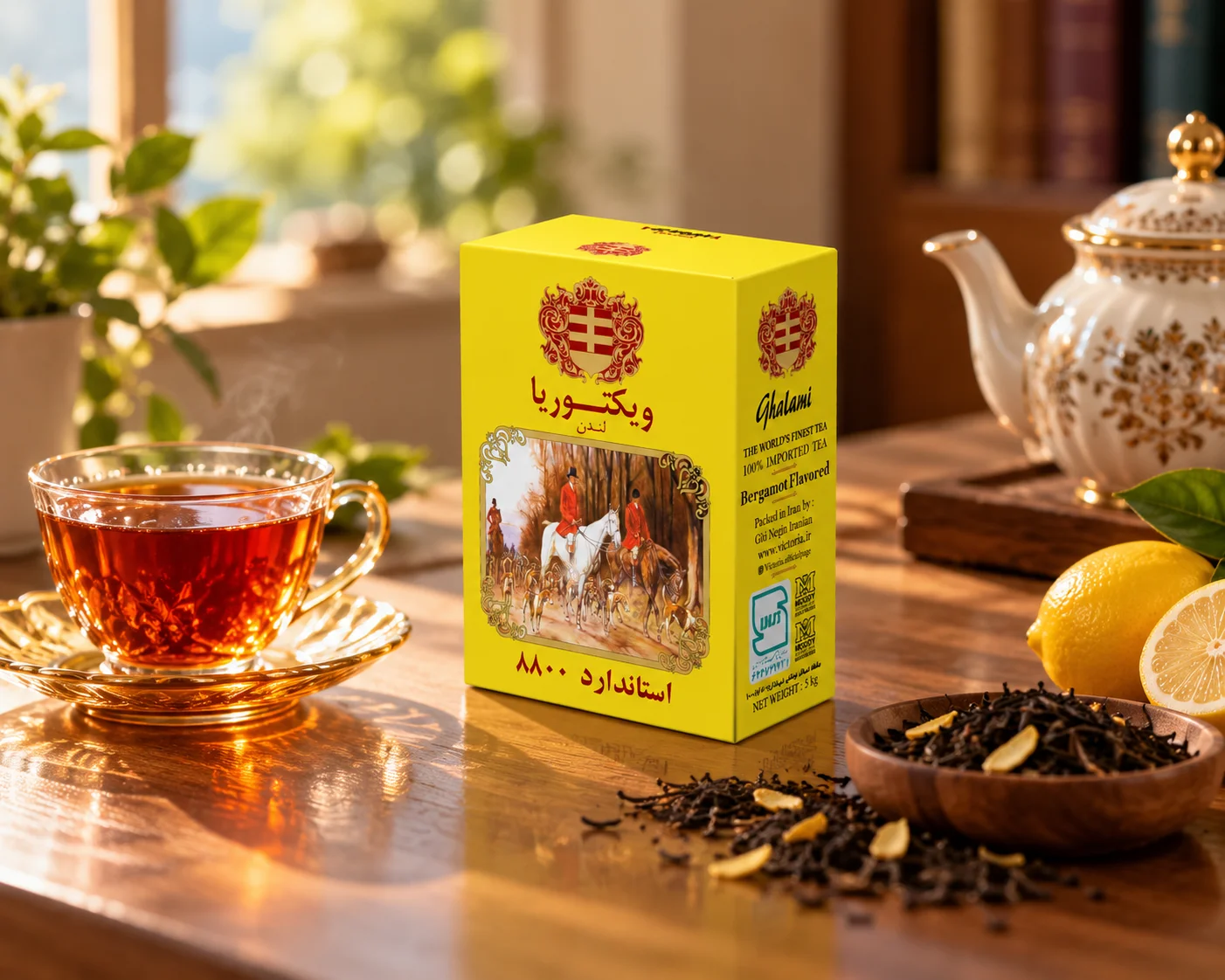 جعبه چایی ویکتوریا