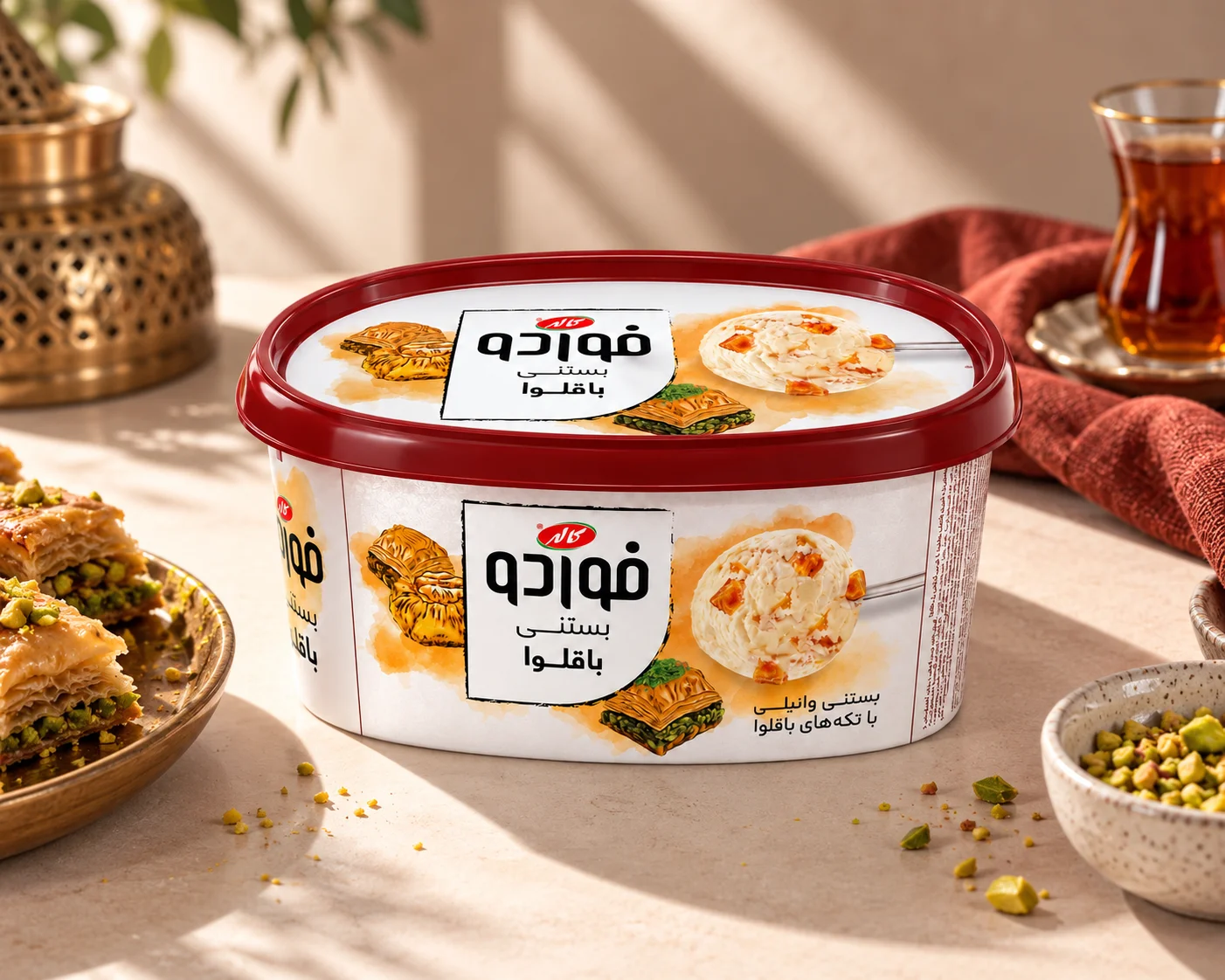 بستنی باقلوا فوردو کاله